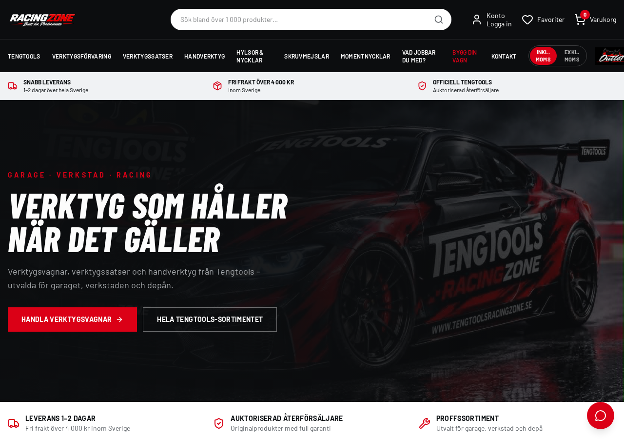 Skärmdump av RacingZone – racingzone.se